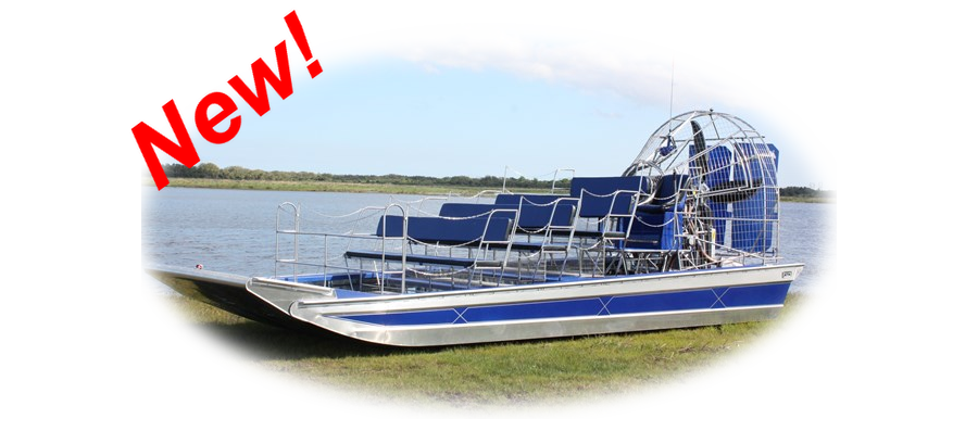 Our New 18 Passenger Airboat